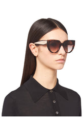 Kadın Kahverengi Güneş Gözlüğü Pr14ws 01r0a6